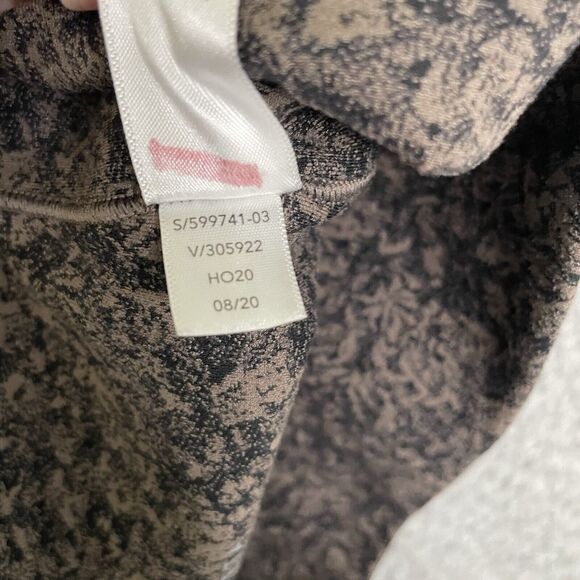 Athleta Salutation Stash Pocket II Textured 7/8 Tight, Coffee House XS #599741 - Picture 4 of 8